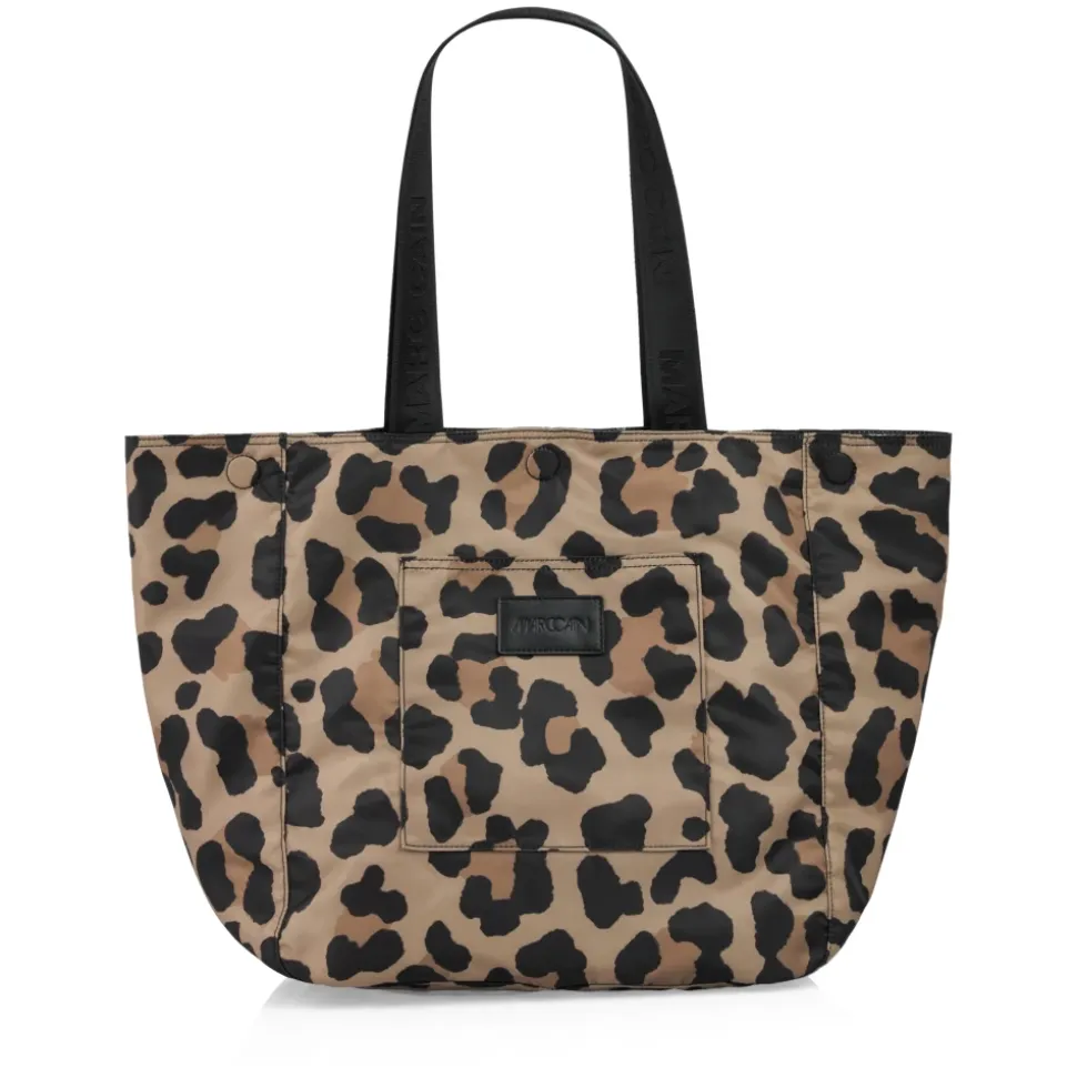 Wendbare Shopper-Tasche mit Print