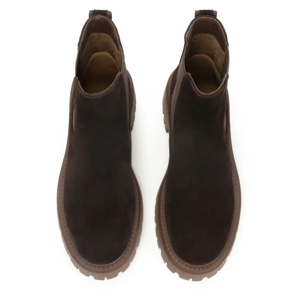 Wildleder Chelsea Boots