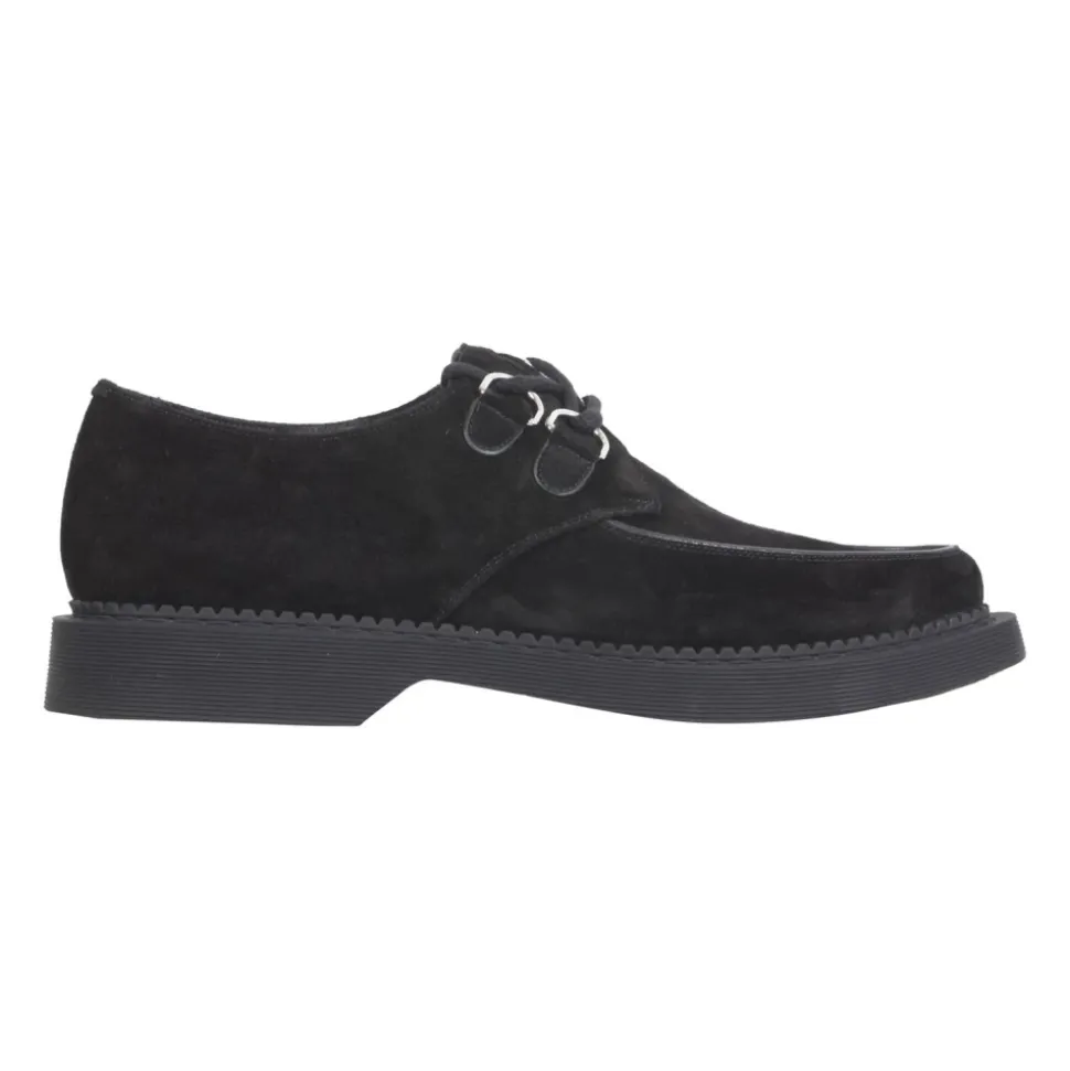 Wildleder Derbies Schnürschuhe Frauen