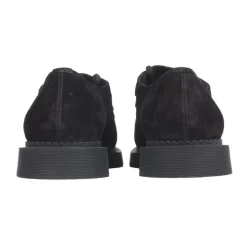 Wildleder Derbies Schnürschuhe Frauen
