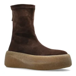 Wildleder Plateauschuhe