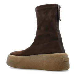 Wildleder Plateauschuhe