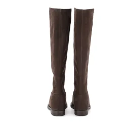 Wildleder Stiefelette mit Innenkeil