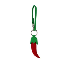 Wildleder-Pfeffer-Taschenanhänger