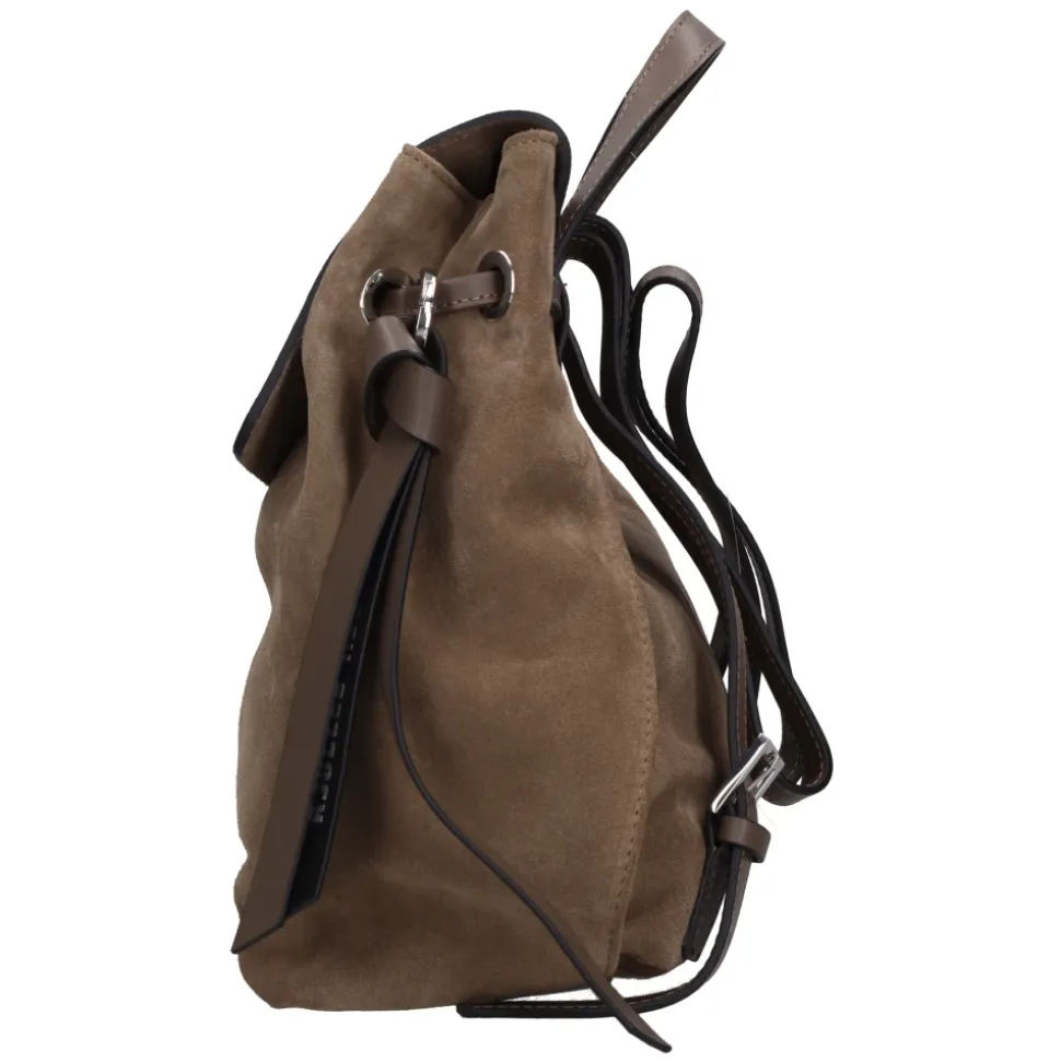 Wildlederrucksack