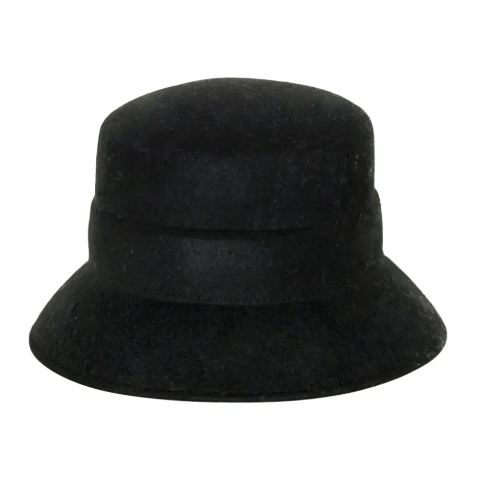 Woll Cloche Eimer Hut