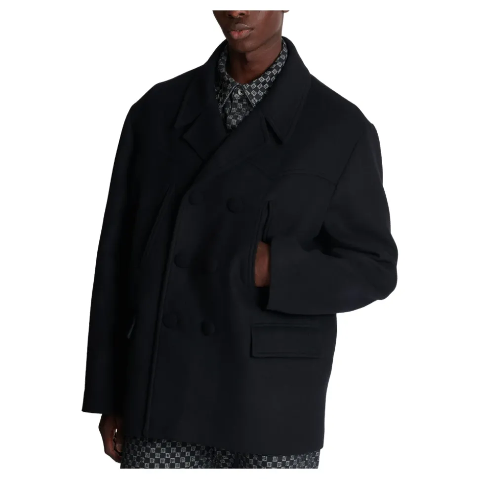 Woll- und Kaschmir-Cabanjacke