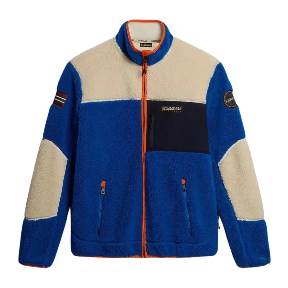 Yupik Blaue Fleecejacke