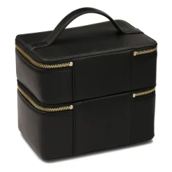 Zweikammer-Kosmetiktasche in Form eines Koffers