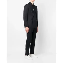 Zweireihiger Blazer mit klassischer Hose