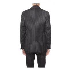 Zweireihiger Wollblazer
